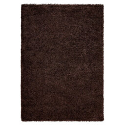 "Bravich Chocolate Brown Thick Shaggy Rug - California - 80X150Cm (2'8""x5')" - thumbnail 2