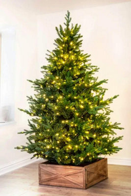 Christmas Tree World The 7Ft/210Cm Pre-Lit Ultra Mountain Pine