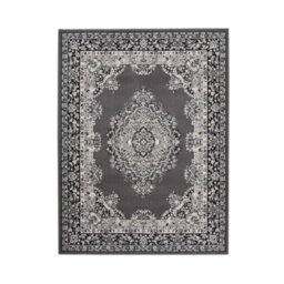 Melrose Colorama Traditional Design Grey Area Livingroom Rug 120/170Cm - thumbnail 2