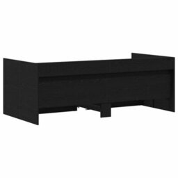 Walplus Daybed Frame With Drawers With Headboard Black Oak 100 X 200 Cm - thumbnail 8
