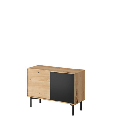 Abakus Direct Flow Collection Sideboard 102Cm In Natural Oak - image 1