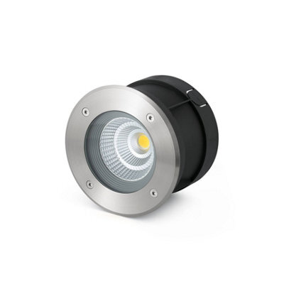 Luminosa Lighting Luminosa Suria Led Outdoor Recessed Spotlight Narrow Beam Angle Matt Nickel Ip67 - image 1
