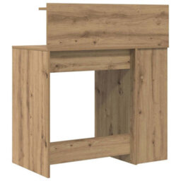 Berkfield Desk With Storage Artisan Oak 90X48X101.5 Cm Engineered Wood - thumbnail 6