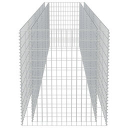 Berkfield Gabion Raised Bed Galvanised Steel 450X90X100 Cm - thumbnail 6