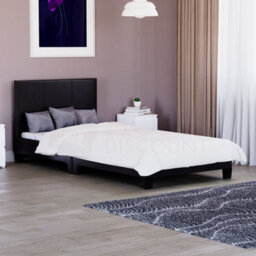 Lassic Vida Designs Lisbon Black 3Ft Single Ukfr Faux Leather Bed Frame