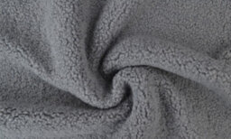 Comfy Deluxe 4Ft6 Double  Grey Boucle Teddy Fabric Suzuki 54Inch Floorstanding Headboard - thumbnail 2