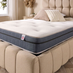 Aspire Natural Wool Bonnell Hybrid Tufted Mattress, Size Small Single - thumbnail 3