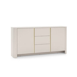 Arte Bari Sideboard Cabinet 168Cm In Cashmere - Modern Handleless Sideboard For Effortless Family Organisation - thumbnail 2