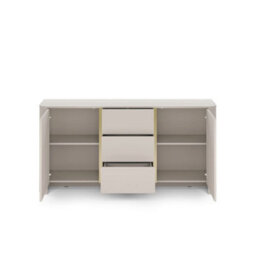 Arte Bari Sideboard Cabinet 168Cm In Cashmere - Modern Handleless Sideboard For Effortless Family Organisation - thumbnail 3