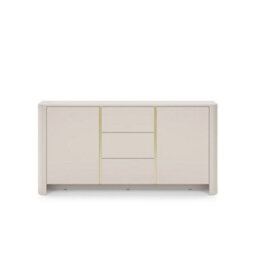 Arte Bari Sideboard Cabinet 168Cm In Cashmere - Modern Handleless Sideboard For Effortless Family Organisation - thumbnail 4