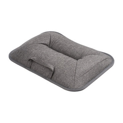 Living And Home Black Portable Laptop Table With Handle And Cushions - image 1