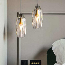 Nordic Brass Crystal Chandelier Luxury Pendant Light Ceiling Hanging Lamp Modern Gold Light For Living Dining Room - thumbnail 3