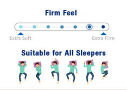 DuraTribe Orthosmart 2000 Extra Firm Reflex Foam Mattress - Single (90 X 190 Cm) - thumbnail 2
