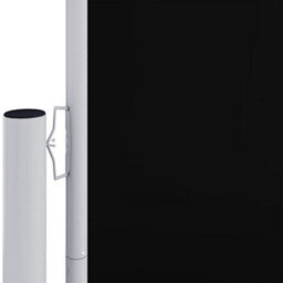 Walplus Retractable Side Awning Garden Sun Shade Canopy Gazebo For Back Door, Porch, Patio Black 180X1200 Cm - thumbnail 2