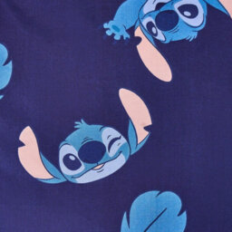Ohs Stitch Cotton Blend Bedding Set Duvet Cover With Pillowcase - Blue - thumbnail 6