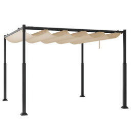Gainoom 310 X 310Cm Outdoor Pergola Modern Sunshade Pavilion Grill Gazebo Yard Grape Trellis Pergola - thumbnail 9