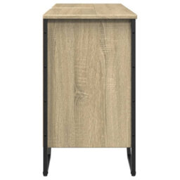 Walplus Bathroom Sink Cabinet Sonoma Oak 91X35X60 Cm Engineered Wood - thumbnail 5