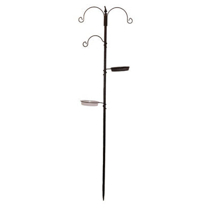 AB Tools Wild Bird Feeding Station Feeder Feed Station For Hanging Feeders Water Bath - image 1