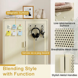 Heavy Duty Metal Organizer Cabinet For Home Office - thumbnail 6