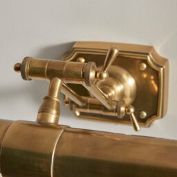 Luminosa Lighting Luminosa Winchester 2 Light Picture Wall Light Lamp Brass, Led E14 - thumbnail 5