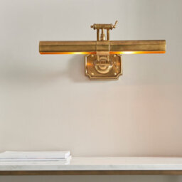 Luminosa Lighting Luminosa Winchester 2 Light Picture Wall Light Lamp Brass, Led E14 - thumbnail 4