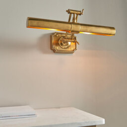 Luminosa Lighting Luminosa Winchester 2 Light Picture Wall Light Lamp Brass, Led E14 - thumbnail 3