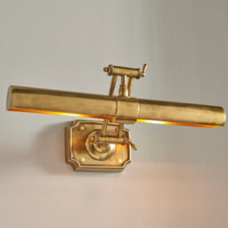 Luminosa Lighting Luminosa Winchester 2 Light Picture Wall Light Lamp Brass, Led E14 - thumbnail 2