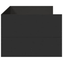 Berkfield Daybed With Drawers Without Mattress Black 75X190 Cm Small Single - thumbnail 5