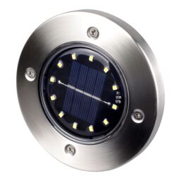 Gavea Multicolour Stainless Steel Effect Solar-Powered Integrated Led Outdoor Ground Light - thumbnail 9