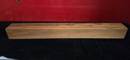 TT's Timber Supplies & Creations Rustic Solid Oak Fireplace Mantel Beam Handcrafted Seasoned English Oak Natural Oiled Finish 139.5Cm X 14.5Cm X 14Cm - thumbnail 3