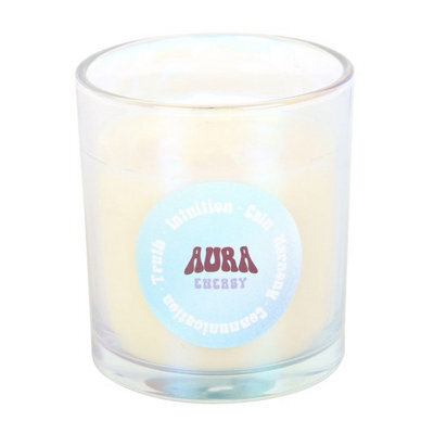 Something Different Aura Energy Ocean Breeze Scented Candle Blue/white (One Size) - image 1