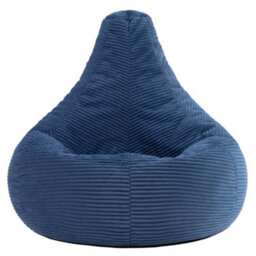 2 Pack Icon Gaming Bean Bag Recliner Jumbo Cord Denim - thumbnail 5