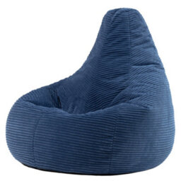 2 Pack Icon Gaming Bean Bag Recliner Jumbo Cord Denim - thumbnail 4