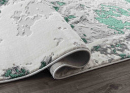 Picasso Modern Waterflow Abstract Area Rugs Aqua 160X230 Cm - thumbnail 3