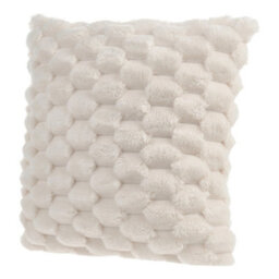 Thehotsale Set Of 2 Cozy Soft Plush Throw Pillow Cushion Covers Pillowcases Without Insert White Beige - thumbnail 5