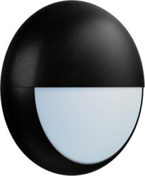 Paul Russells LED Slimline Bulkhead Light 12W 16W 20W 3CCT IP65 Black Eyelid Bezel Modern Flush Wall Ceiling Outdoor - thumbnail 1