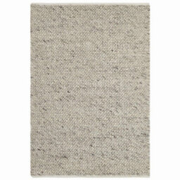 Melrose Hand Woven Grey Sahara Wool Medium Indoor Area Rug 080/150Cm - thumbnail 3