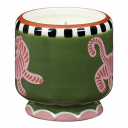 Paddywax Ceramic Soy Candle Tiger 226G - Black Cedar & Fig Boxed - thumbnail 3