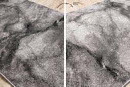 RugsX Runner Silver Marble Marble Grey 80Cm  80X500 Cm - thumbnail 3