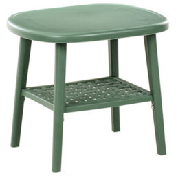 Wyld And Coco Gardenlux Bar Green Bistro Set With Table And Low Chairs - Compact 3-Piece Outdoor Dining Set - thumbnail 7
