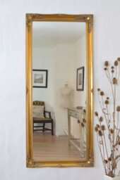Mirroroutlet Hamilton Vintage Gold Antique Design Large Dress Mirror 167 X 76Cm