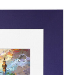 Ak Frames Purple 8X6 Frame With 6X4 Mount And Perspex Front - thumbnail 9