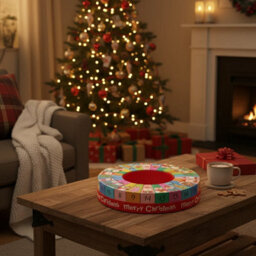 Urbn-Living Urbnliving 24 Day Circle Shaped Advent Calendar Boxed Christmas Countdown Gift - thumbnail 4