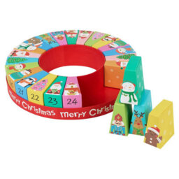 Urbn-Living Urbnliving 24 Day Circle Shaped Advent Calendar Boxed Christmas Countdown Gift - thumbnail 2