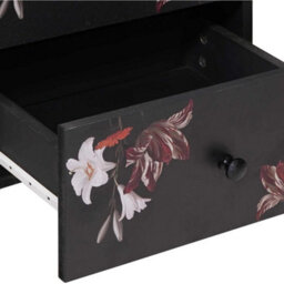 Bedside Cabinet Tables X 2 Solid Mango Wood Bedroom Drawers - thumbnail 3