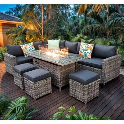 Rattan Garden Table Bistro Set B And Q Maevea Rattan Coffee Set