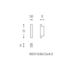 Cosmic Towel Hook, Robe Hook, Coat Hook, Black Matt, Wall-Mounted, 3 Cm. The Grid Collection - thumbnail 5