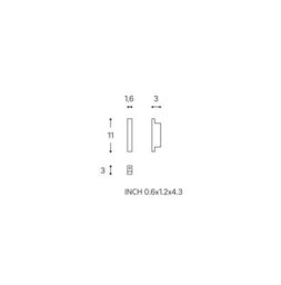 Cosmic Towel Hook, Robe Hook, Coat Hook, Black Matt, Wall-Mounted, 3 Cm. The Grid Collection - thumbnail 6