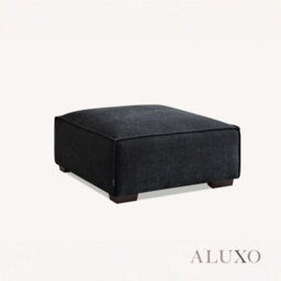 Aluxo Dakota Boucle Modern 4 Seater Sofa Set Midnight Black Medium Duck Feather - thumbnail 9
