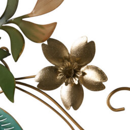 Beliani Wall Decor Flower Technetium 50 Cm Multicolour - thumbnail 5